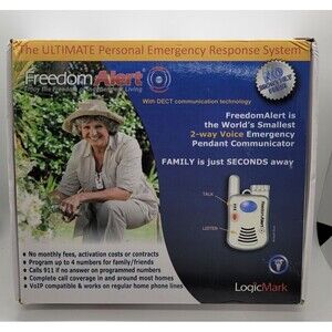 TESTED + WORKING LogicMark FreedomAlert BASE UNIT ONLY